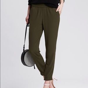 Olive Green Joggers Size 0